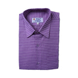 Checkered Purple and white