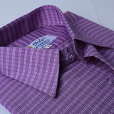 Checkered Purple and white