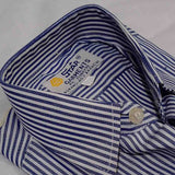 Blue and White Stripe Shirt