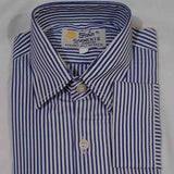 Blue and White Stripe Shirt