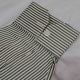 Green and White Stripe Shirt
