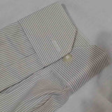 Gray and White Stripe Shirt