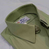 Parrot Green Plain Shirt