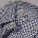 Checkered Light Blue and White