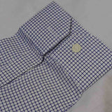 Checkered Light Blue and White