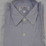Checkered Light Blue and White