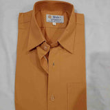 Orange Plain Shirt