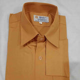Orange Plain Shirt