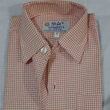 Checkered Light Red and White