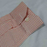 Checkered Light Red and White